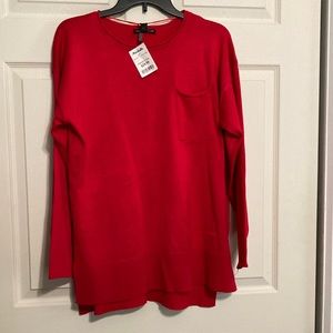 Women’s Red Sweater Sz XL NWT